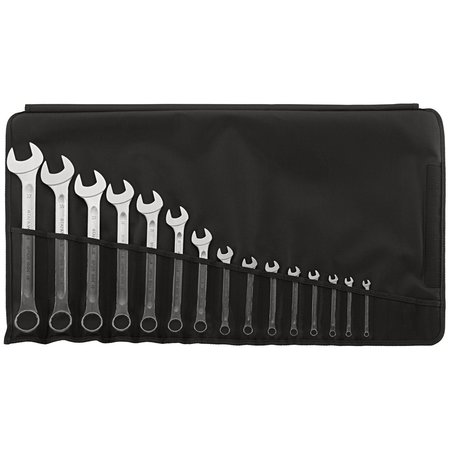 STAHLWILLE TOOLS Set: Combination Wrench OPEN-BOX No.13/15 15-pcs. 96400803